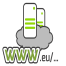 .eu-/.info-Domain zu Ihrem bestehenden Webspace